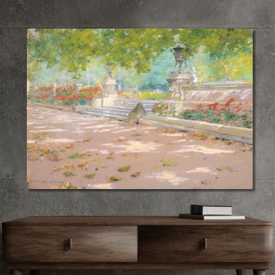 Terrace Prospect Park William Merritt Chase wmc91 canvas print 