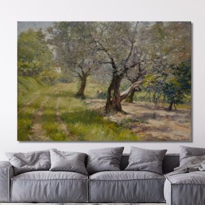 The Olive Grove William Merritt Chase wmc100 canvas print 