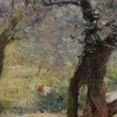 The Olive Grove William Merritt Chase wmc100 canvas print