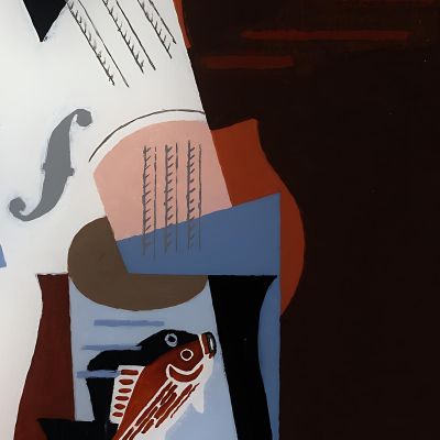 Fish Louis Marcoussis lmr7 canvas print