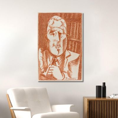 Guillaume Apollinaire Louis Marcoussis lmr9 canvas print 