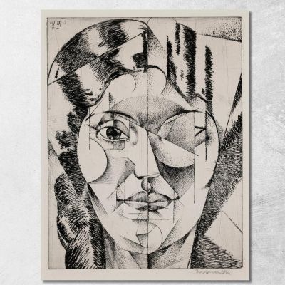 The Beautiful Martinican Louis Marcoussis lmr11 canvas print 