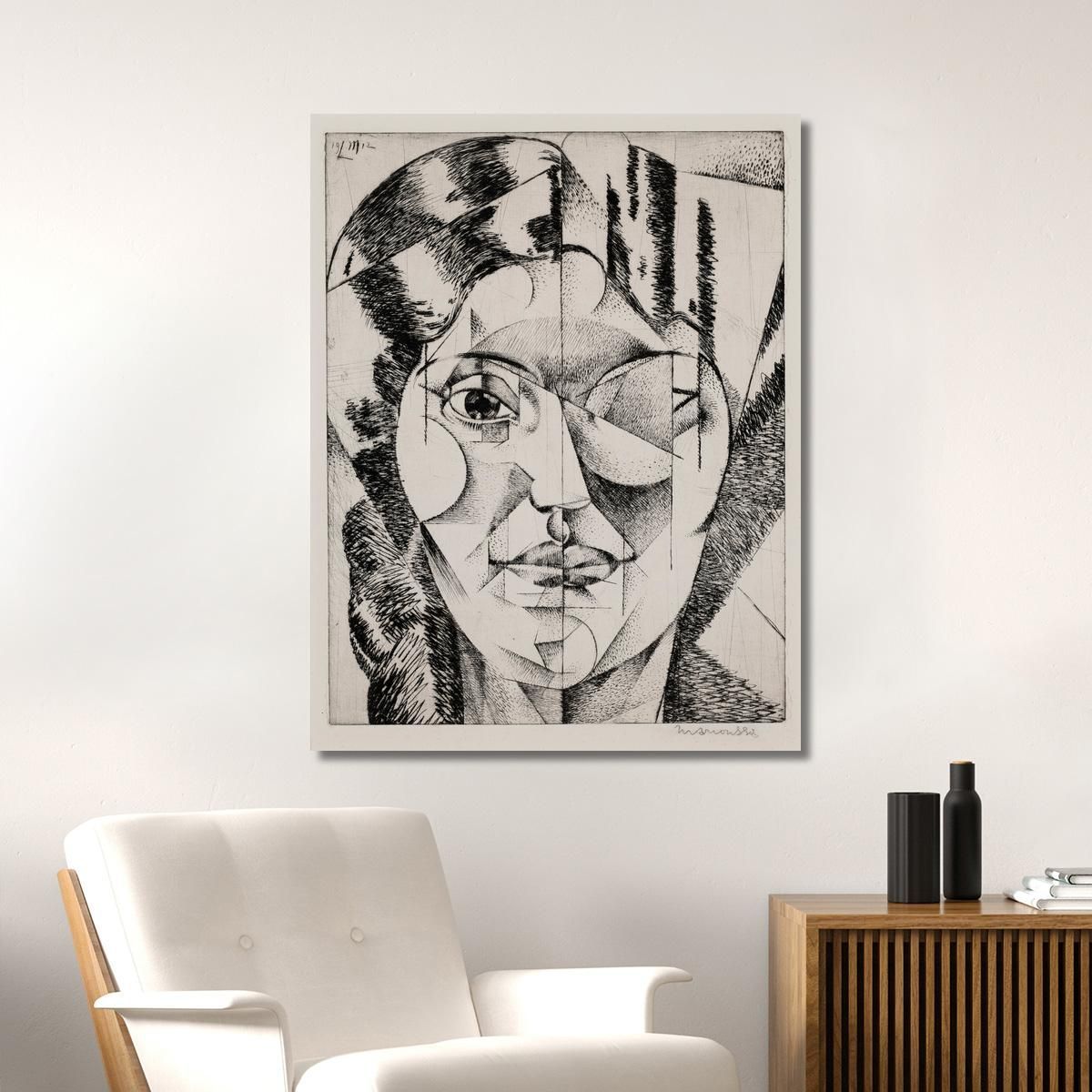 The Beautiful Martinican Louis Marcoussis lmr11 canvas print 