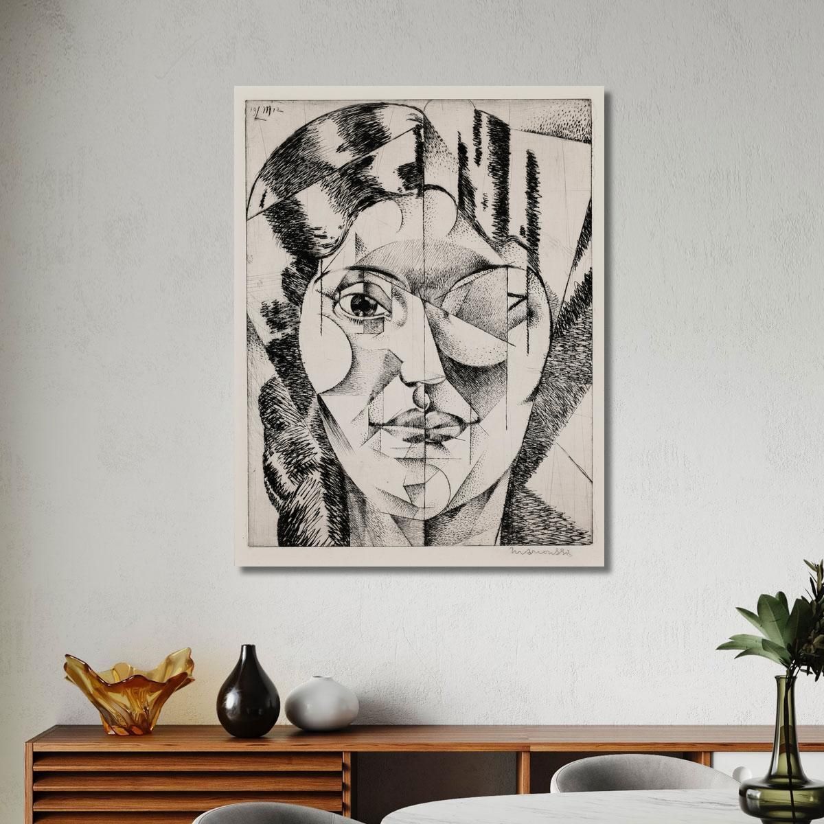 The Beautiful Martinican Louis Marcoussis lmr11 canvas print 
