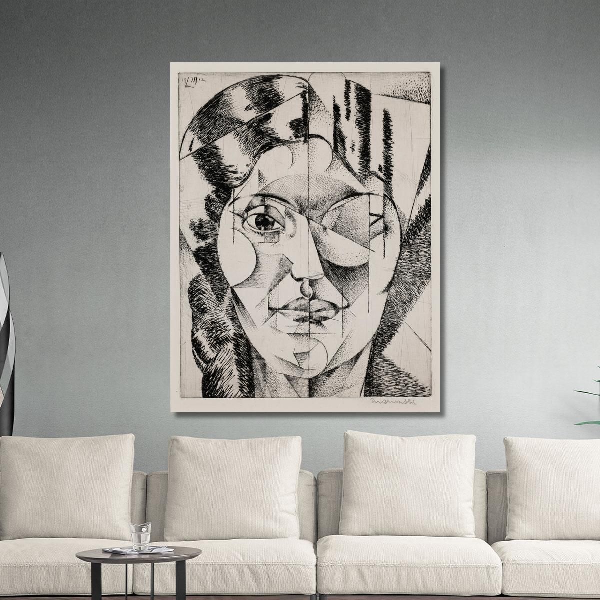 The Beautiful Martinican Louis Marcoussis lmr11 canvas print 