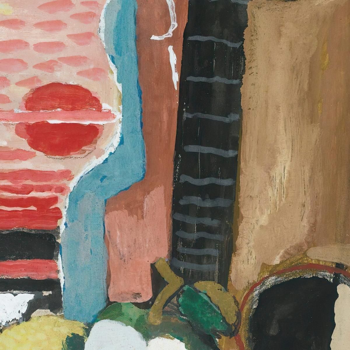 Still Life In Front Of The Window Louis Marcoussis lmr25 canvas print