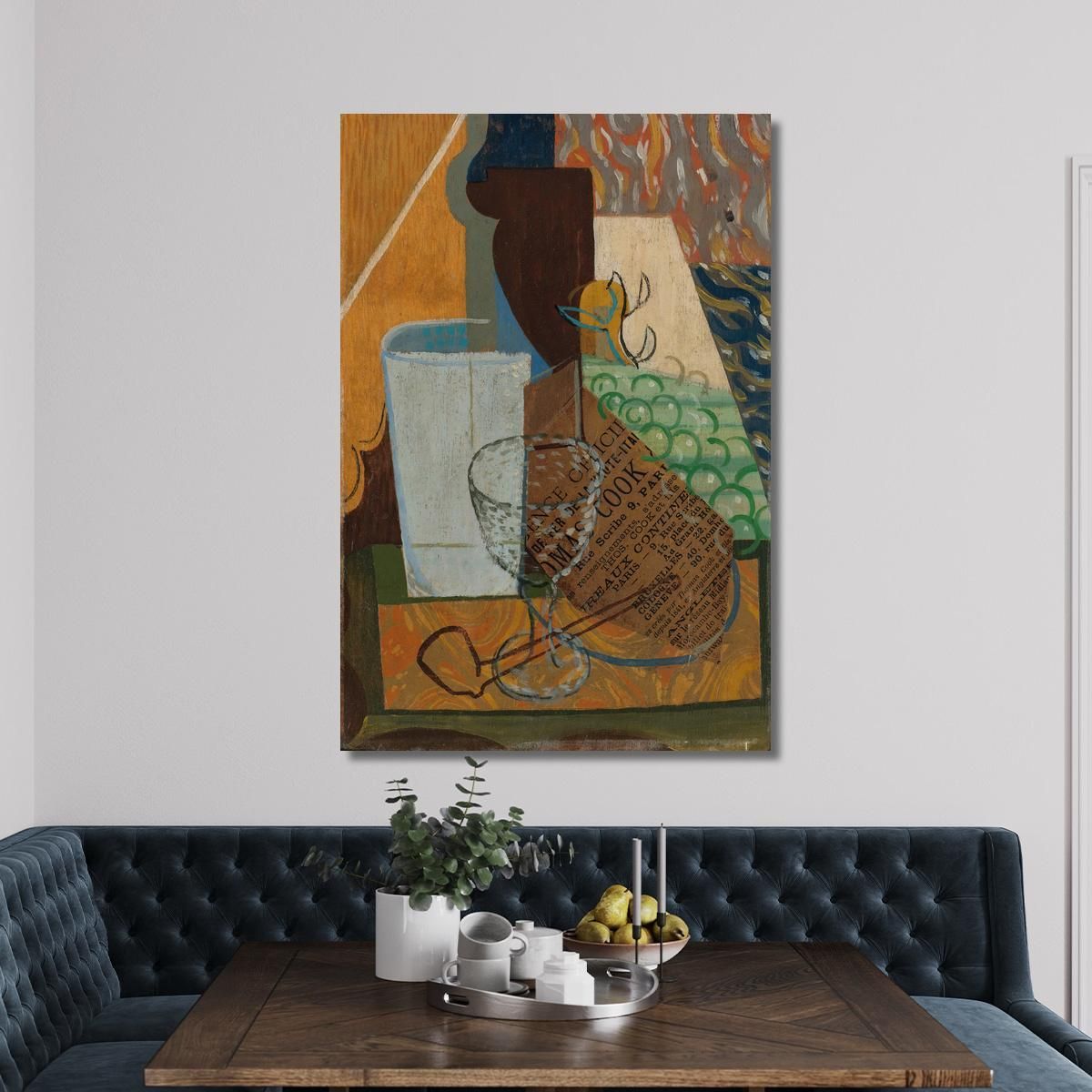 Still Lifes Louis Marcoussis lmr30 canvas print 