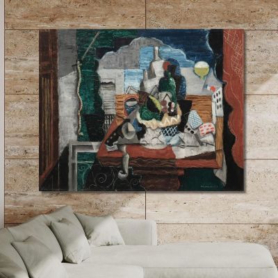 Night Cafe Louis Marcoussis lmr31 canvas print 