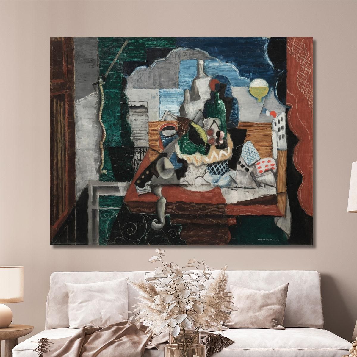 Night Cafe Louis Marcoussis lmr31 canvas print 