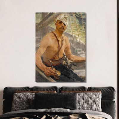 Black Sea Cossack Ilya Efimovich Repin ier2 canvas print 