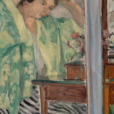 Woman At Her Toilet Henri Lebasque hlb15 canvas print