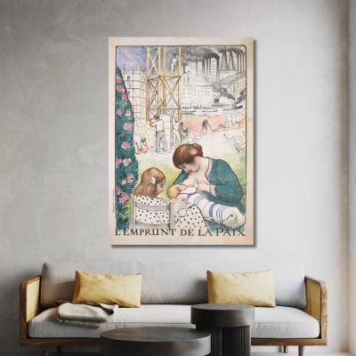 The Peace Loan Henri Lebasque hlb40 canvas print 