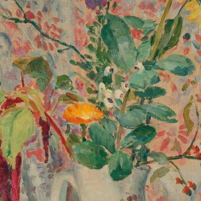 Still Life With Bouquet Henri Lebasque hlb47 canvas print
