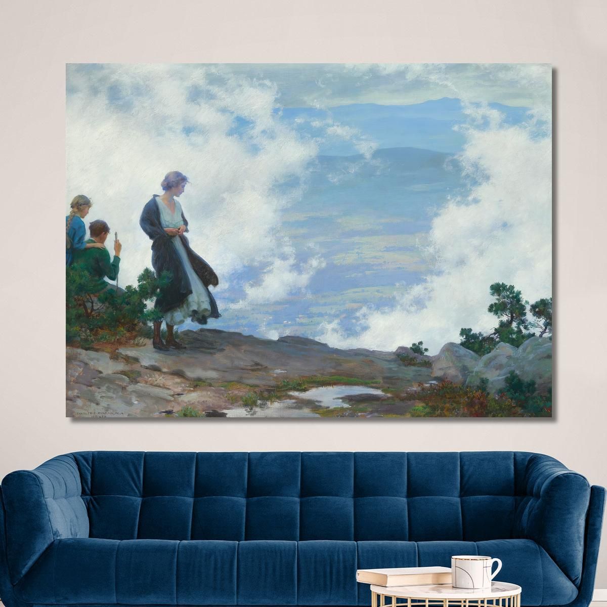 After The Storm Charles Courtney Curran ccc2 canvas print 