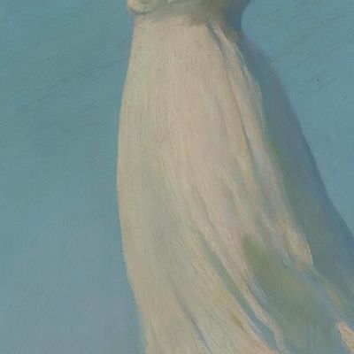 The South Wind The Breezy Day Charles Courtney Curran ccc29 canvas print