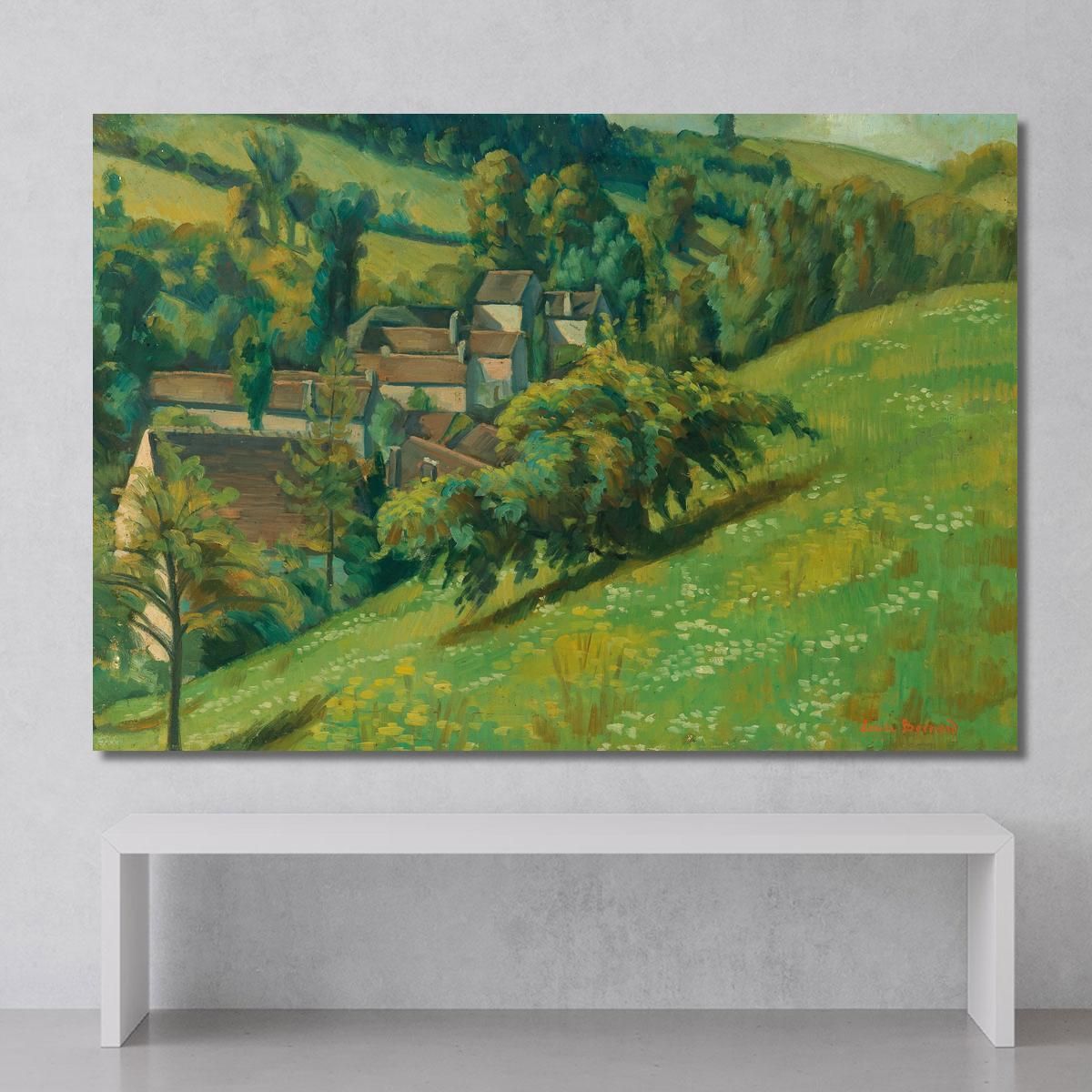 A View Of Molosmes Emile Bernard ebr1 canvas print 