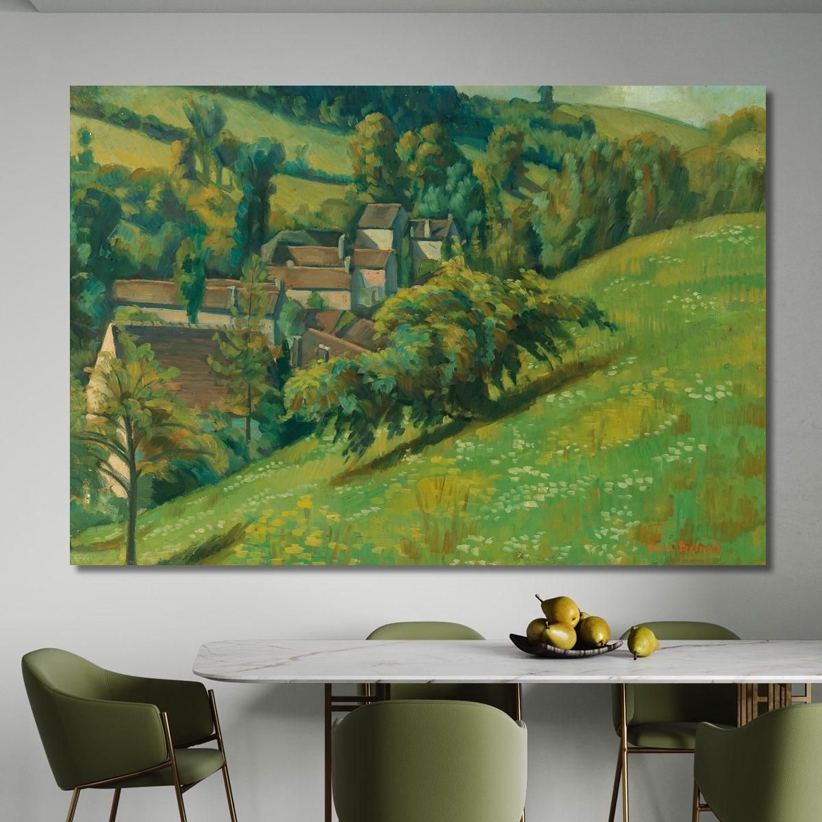 A View Of Molosmes Emile Bernard ebr1 canvas print 