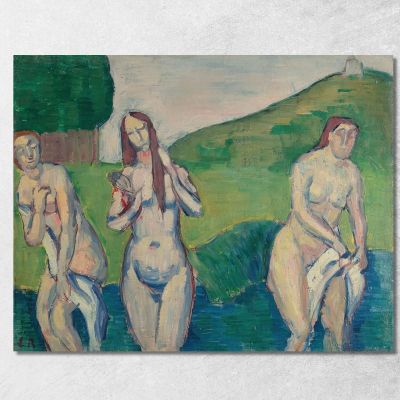 Bathers Emile Bernard ebr4 canvas print 