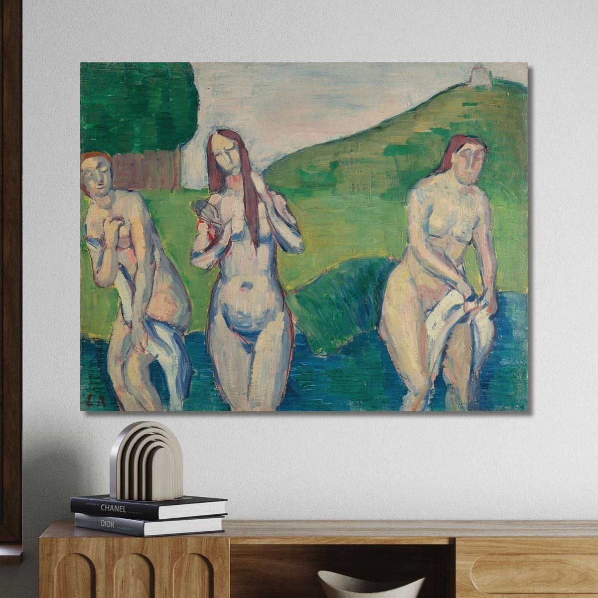 Bathers Emile Bernard ebr4 canvas print 