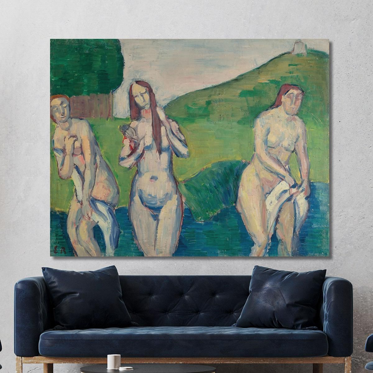 Bathers Emile Bernard ebr4 canvas print 