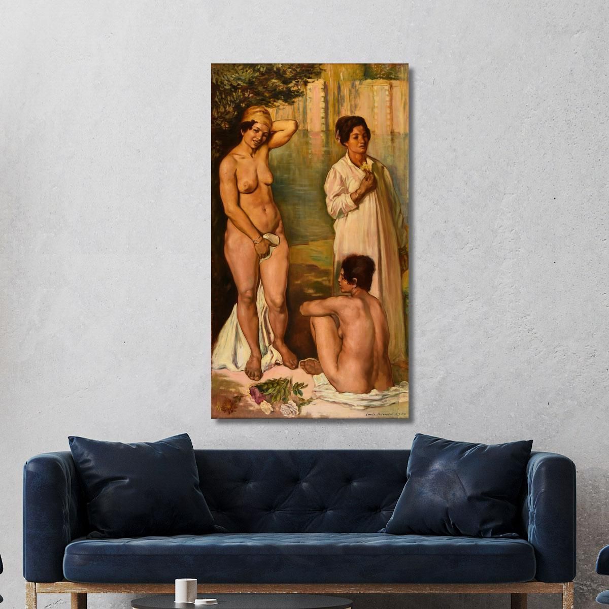 Fellah Women At The Bath Emile Bernard ebr17 canvas print 