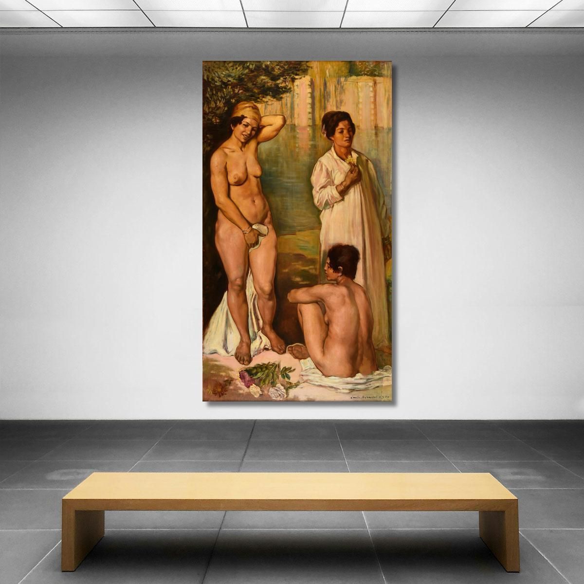 Fellah Women At The Bath Emile Bernard ebr17 canvas print 