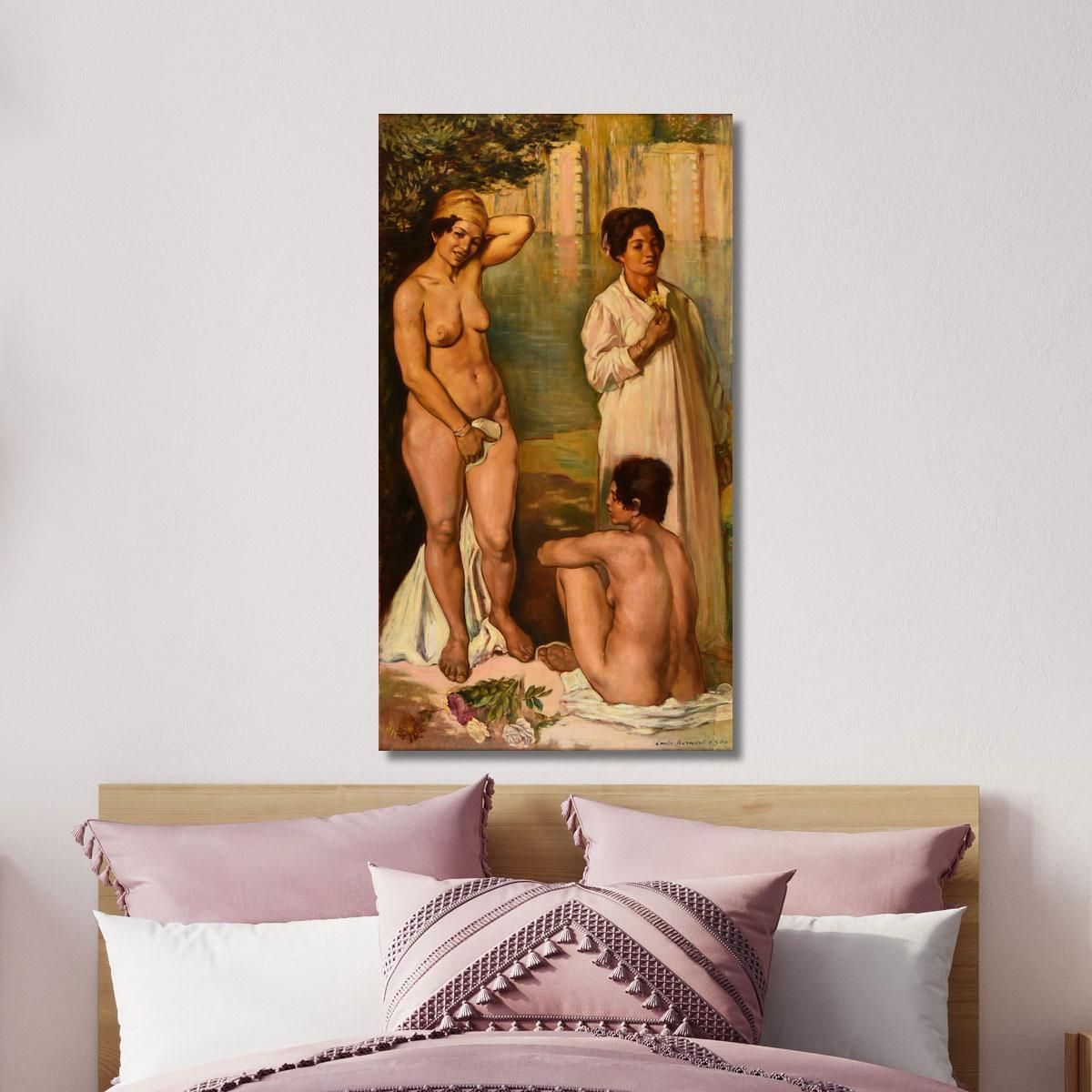 Fellah Women At The Bath Emile Bernard ebr17 canvas print 
