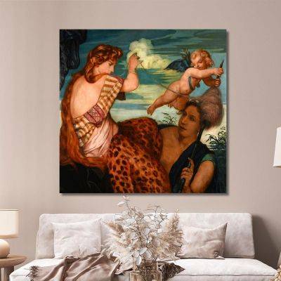 Hercules And Omphale Emile Bernard ebr20 canvas print 