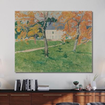 House Among Trees Pont-Aven Emile Bernard ebr21 canvas print 