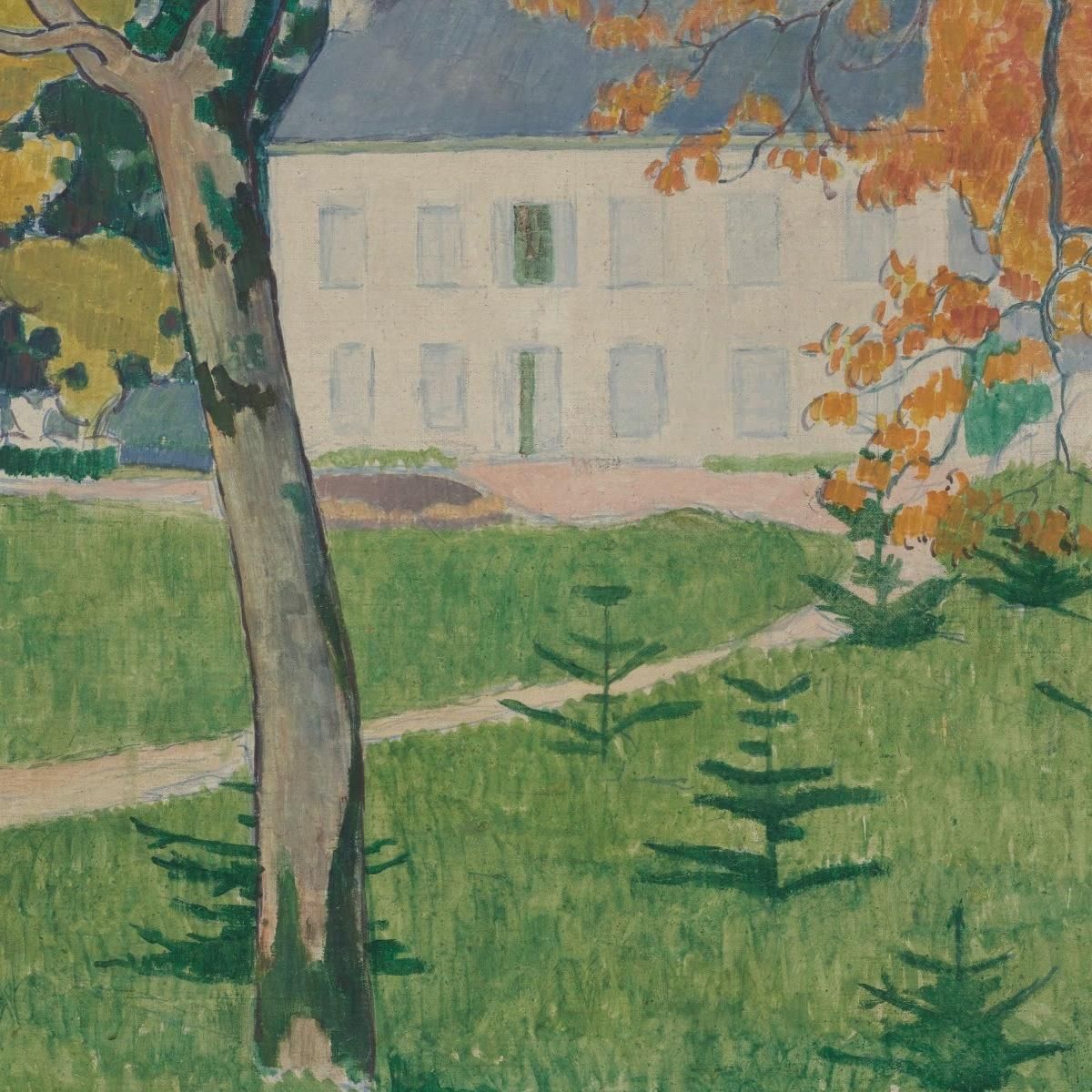 House Among Trees Pont-Aven Emile Bernard ebr21 canvas print