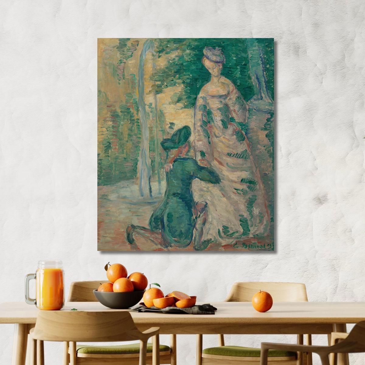 Galante Scene Emile Bernard ebr40 canvas print 