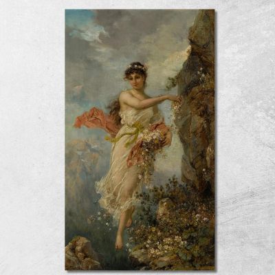 Alpenflora Hans Zatzka hzt8 canvas print 