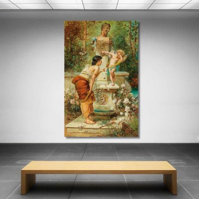 Punished Arrogance Hans Zatzka hzt13 canvas print 