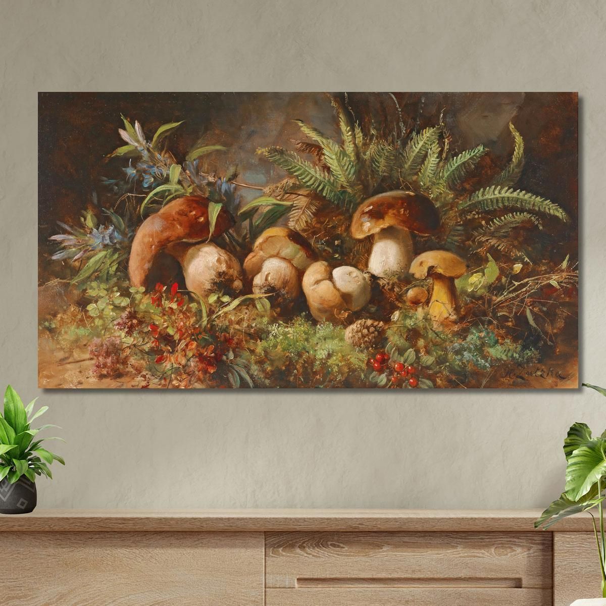 Lucky Ones Hans Zatzka hzt23 canvas print 