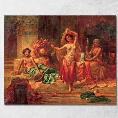 Harem Entertainers Hans Zatzka hzt24 canvas print 
