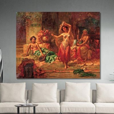 Harem Entertainers Hans Zatzka hzt24 canvas print 