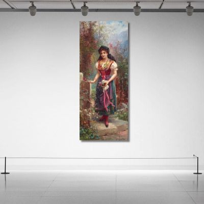 Off To Church Hans Zatzka hzt37 canvas print 