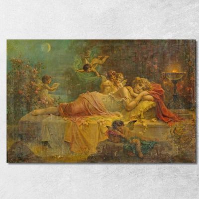 Sweet Dreams Hans Zatzka hzt45 canvas print 
