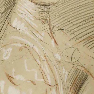 Portrait Of A Woman Paul César Helleu pch38 canvas print
