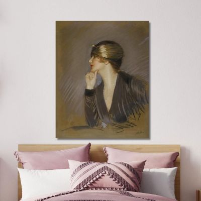 Portrait Of Lucette Paul César Helleu pch40 canvas print 