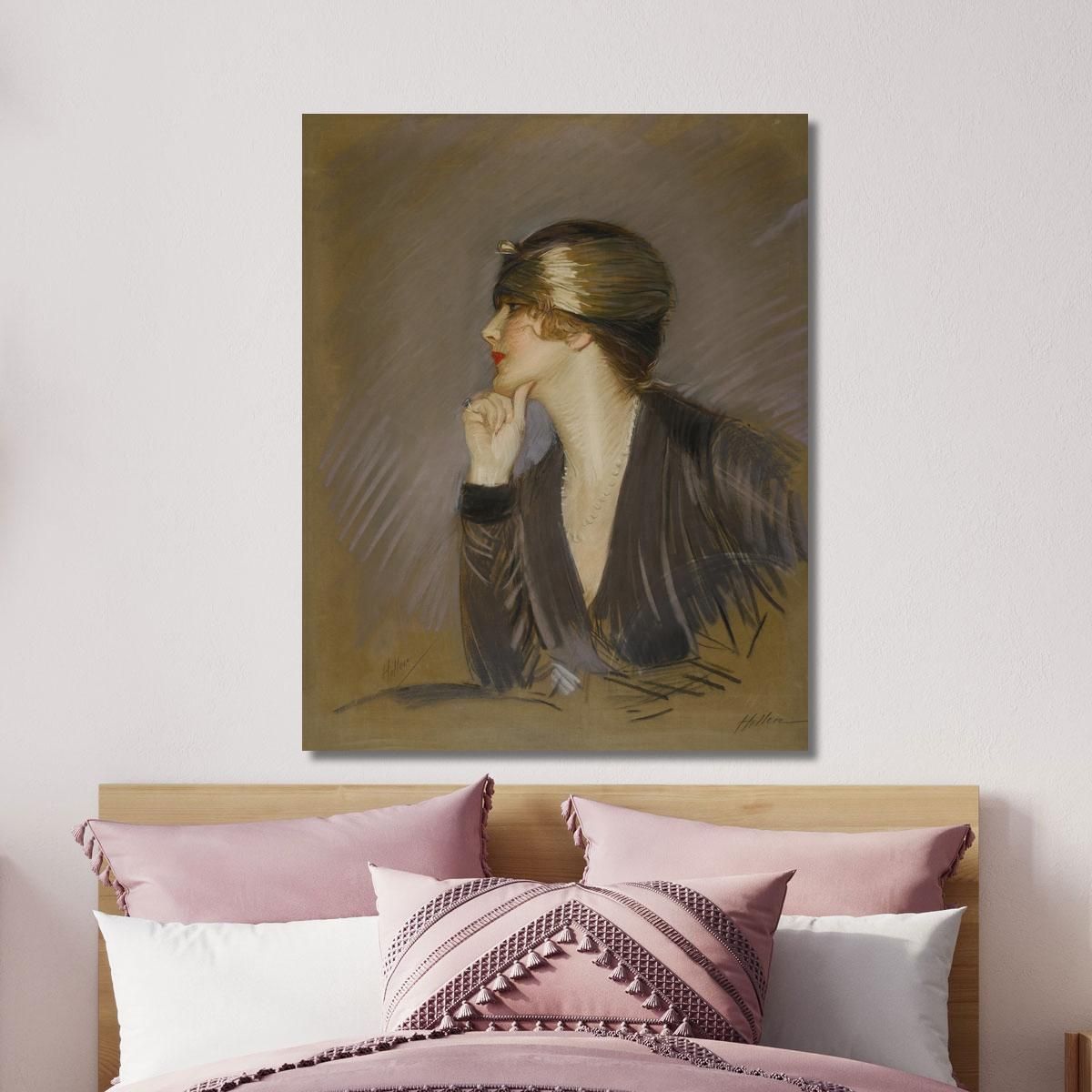 Portrait Of Lucette Paul César Helleu pch40 canvas print 