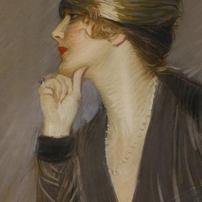 Portrait Of Lucette Paul César Helleu pch40 canvas print