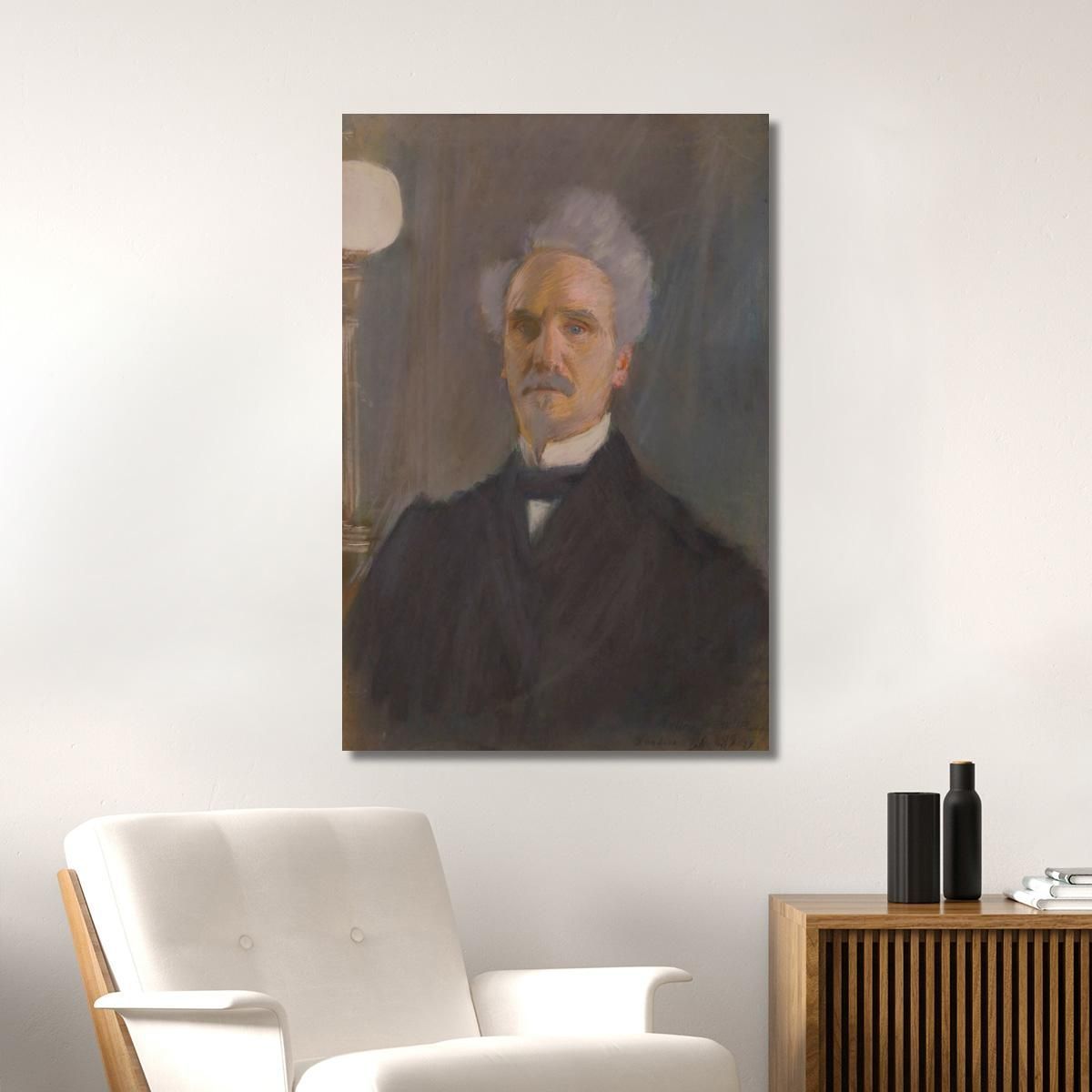 Portrait Of Henri Rochefort Paul César Helleu pch43 canvas print 