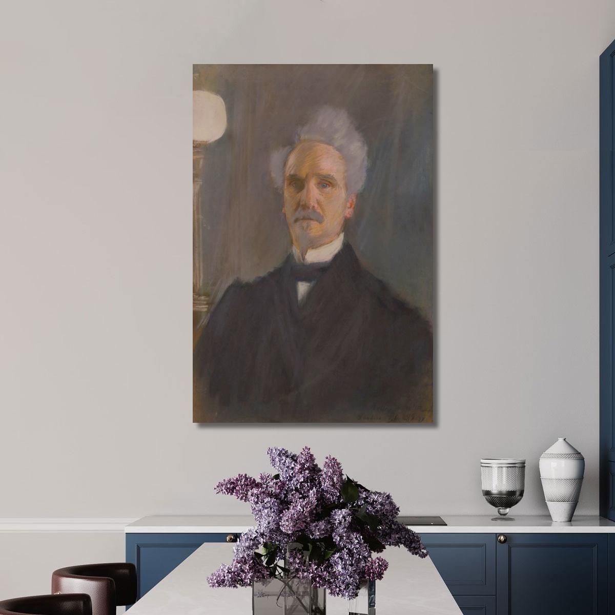 Portrait Of Henri Rochefort Paul César Helleu pch43 canvas print 