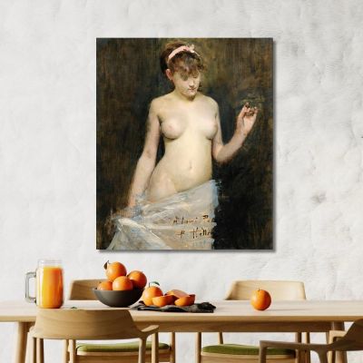 Standing Nude Paul César Helleu pch54 canvas print 