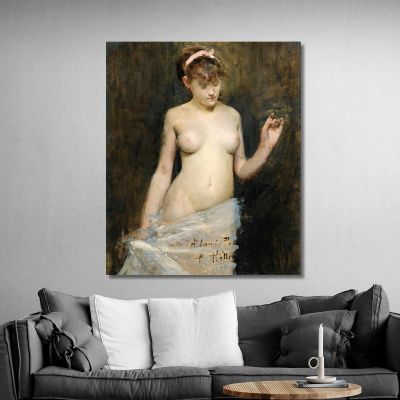 Standing Nude Paul César Helleu pch54 canvas print 