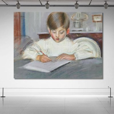 The Drawing Lesson Paul César Helleu pch56 canvas print 
