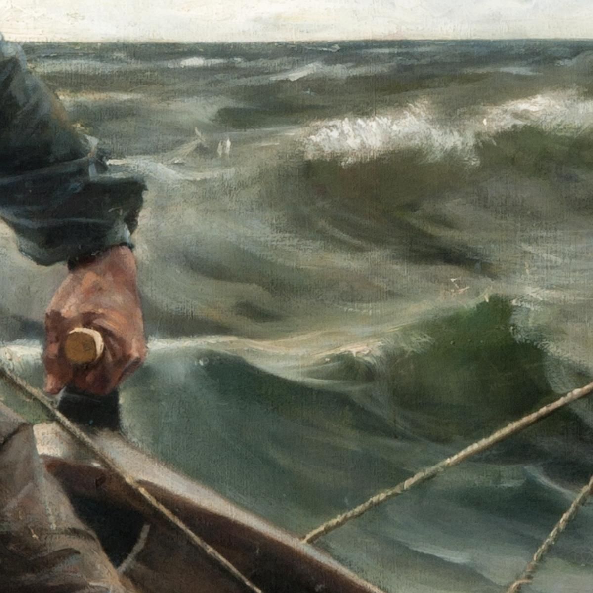 At Sea Albert Edelfelt aed2 canvas print