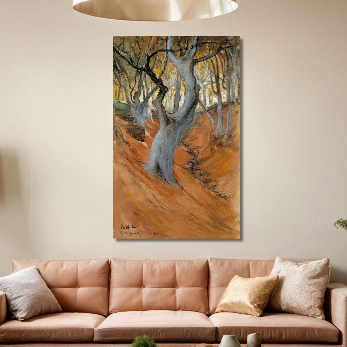 Beech Forest Albert Edelfelt aed7 canvas print 