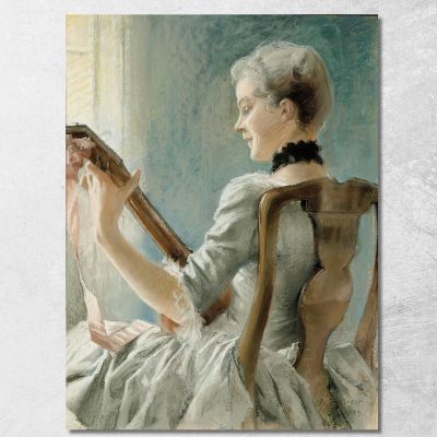 Dalin´S Spring Song Albert Edelfelt aed18 canvas print 